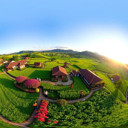 A panoramic view of CMC Kotabumi, showcasing the vibrant landscape of the area