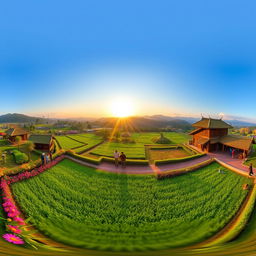 A panoramic view of CMC Kotabumi, showcasing the vibrant landscape of the area