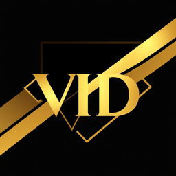 A sleek and modern logo design featuring the letters 'VD' prominently displayed