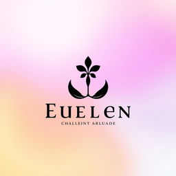 A refined logo design featuring a prominent central symbol, creatively balanced with sleek and modern typography
