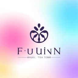 A refined logo design featuring a prominent central symbol, creatively balanced with sleek and modern typography