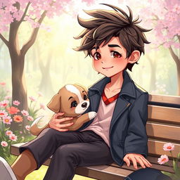 A fantasy illustration of a young adult with features reminiscent of a baby, showcasing a blend of maturity and innocence