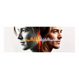 A professional YouTube banner designed in a size of 2560x1440 pixels, showcasing the concept of celebrity transformations with an artistic touch