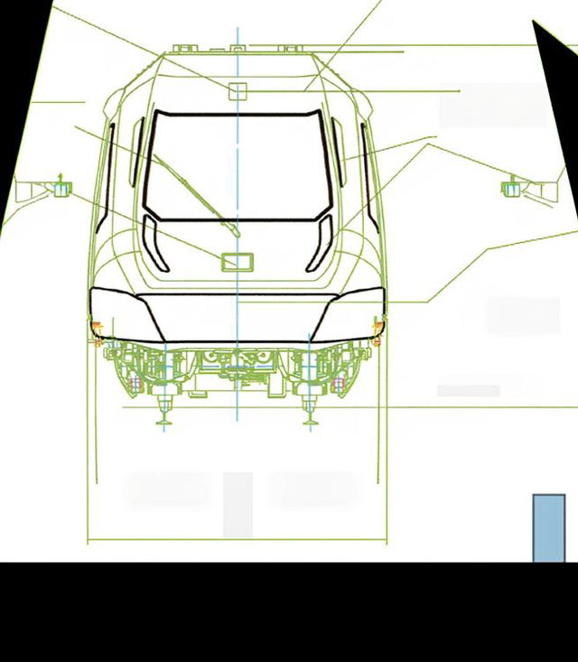 A friendly, stylized icon of a train, designed to represent public transportation services