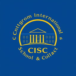 A logo design featuring a circular border