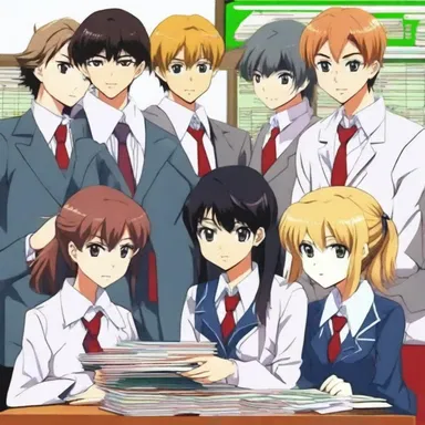 In the popular anime series about a high school club, the characters used an accounting system to manage their budget for club activities.