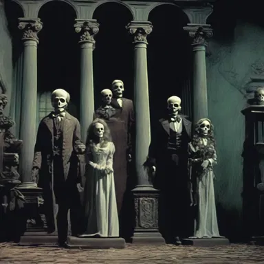 In the horror movie, the haunted mansion kept a sinister accounting system, documenting the souls it claimed and the debts it acquired.