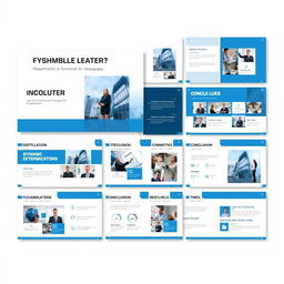A visually engaging PowerPoint presentation design with a clean, modern layout