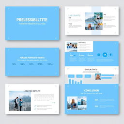 A visually engaging PowerPoint presentation design with a clean, modern layout