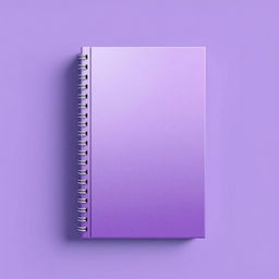 A book cover design featuring spiral binding on the left side