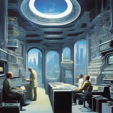 In the futuristic world of the science fiction novel, technology is shown to be accretive, constantly evolving and advancing.