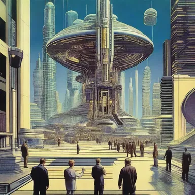 In the futuristic world of the science fiction novel, technology is shown to be accretive, constantly evolving and advancing.