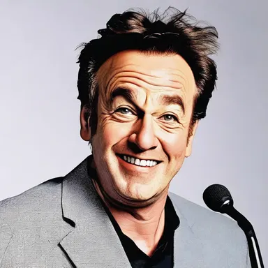The comedian's accretive style of humor had the audience laughing more and more with each punchline.