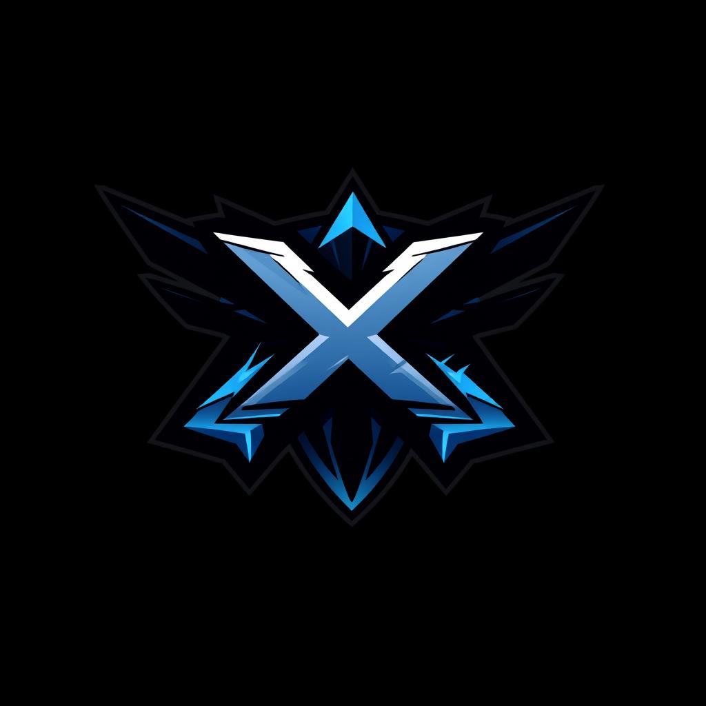 An emblem or logo design for a gaming clan with the initials 'XL'