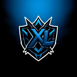 An emblem or logo design for a gaming clan with the initials 'XL'
