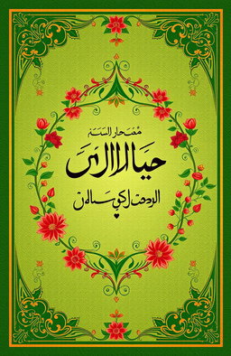 A book cover design for a Persian poetry collection titled 'Golshan-e Shakiba' (The Garden of Patience) in traditional Iranian style