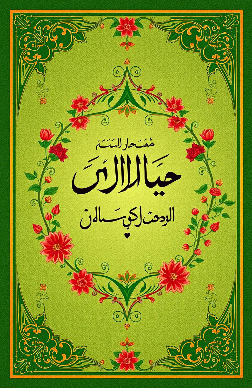 A book cover design for a Persian poetry collection titled 'Golshan-e Shakiba' (The Garden of Patience) in traditional Iranian style