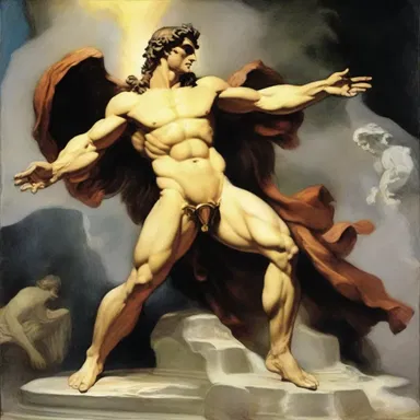 In Greek mythology, an accusation was made against Prometheus for stealing fire from the gods.