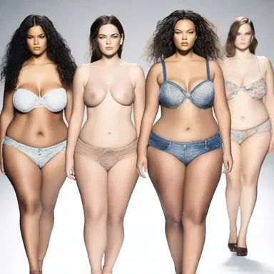 The fashion industry faced an accusation of promoting unrealistic body standards.