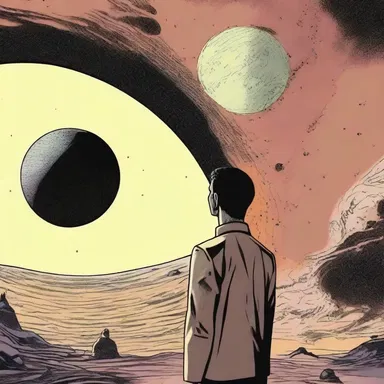 In the science fiction novel, the protagonist is accused of being a spy from another planet.