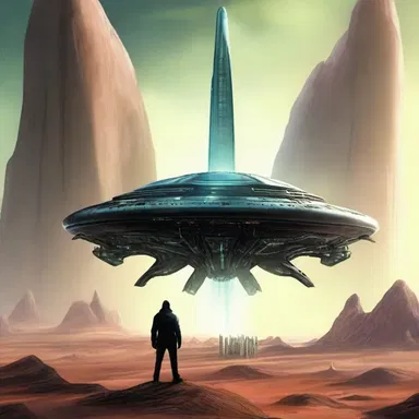 In the science fiction novel, the protagonist is accused of stealing secret alien technology.