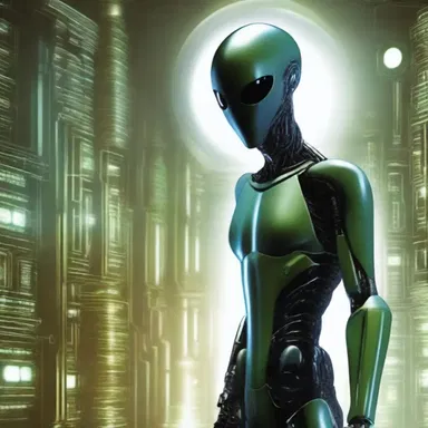 In the science fiction novel, the protagonist is accused of stealing secret alien technology.