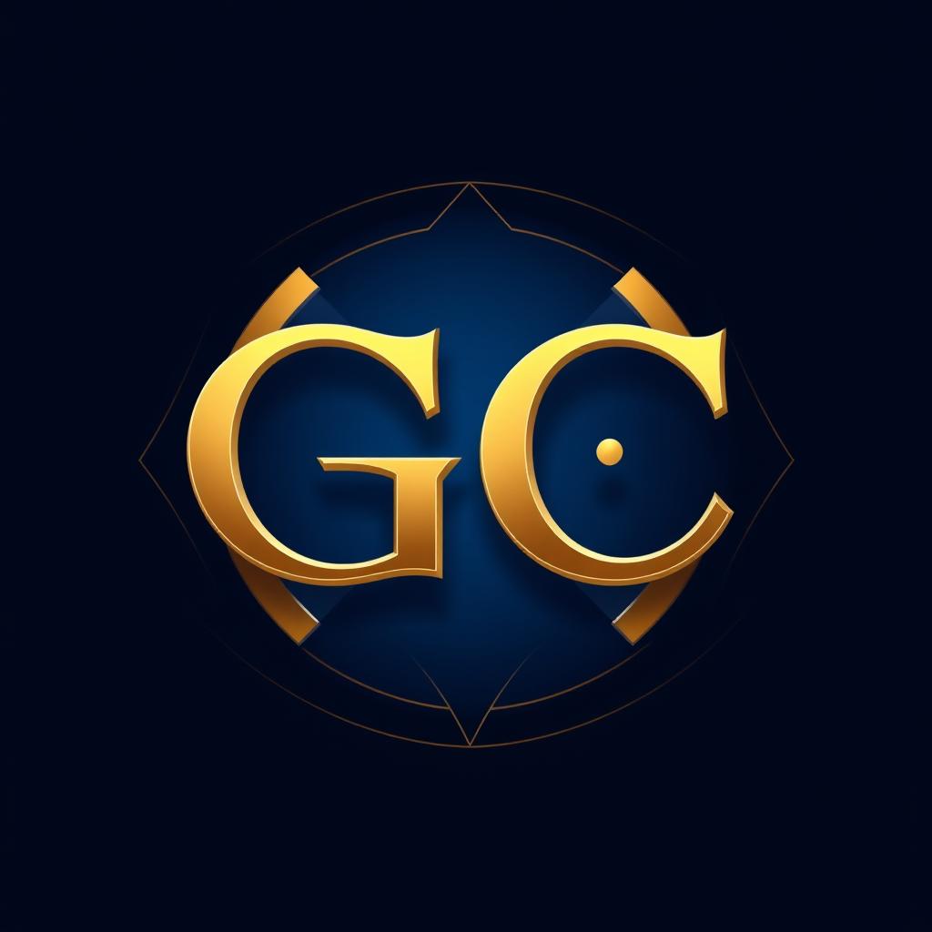 A beautifully designed logo featuring the letters 'G' and 'C'