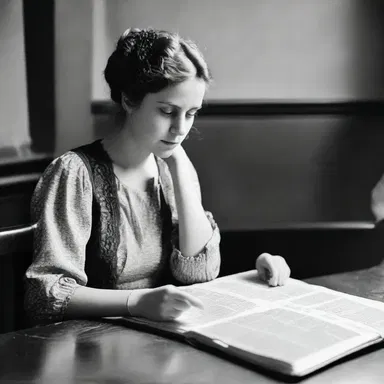 She was accustomed to studying history after dinner every night.