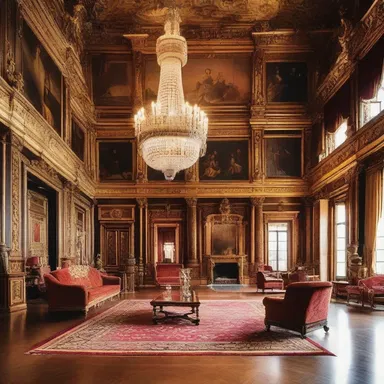 Throughout history, kings and queens have been accustomed to a life of opulence and grandeur.