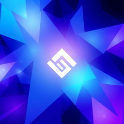A visually striking profile picture for a Facebook page, featuring a vibrant and modern design
