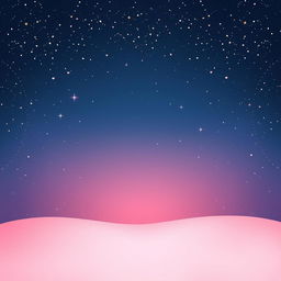 A mesmerizing book cover design featuring the upper part occupied by a deep dark blue sky scattered with tiny, twinkling stars