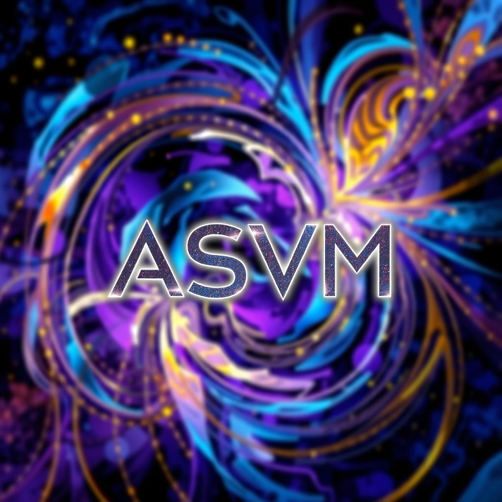 A vibrant and captivating cover photo for an album titled 'ASVM'