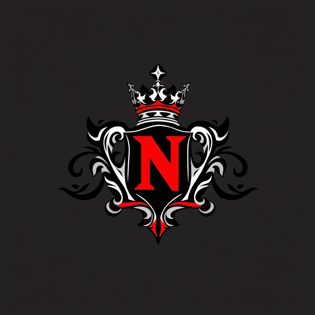A striking digital logo for a Facebook ID featuring the username "Nepi Vai"