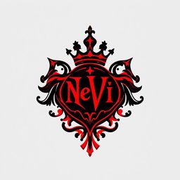 A striking digital logo for a Facebook ID featuring the username "Nepi Vai"