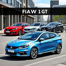 A stunning display of the Fiat Bravo GT 1