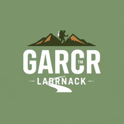 A modern and stylish logo for a backpack brand featuring a German name