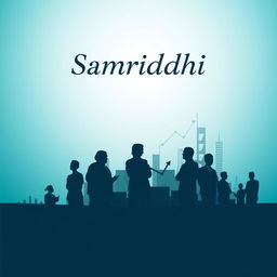 A professional poster design for the club named 'Samriddhi', created by a group of MBA students