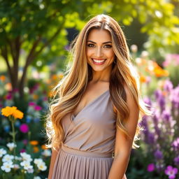 A stunning portrait of a woman named Mahtab, radiating confidence and grace