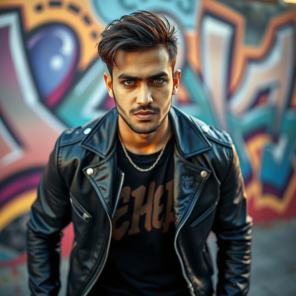 Dramatic Portrait of Reza Pishro: Iranian Hip-Hop Artist