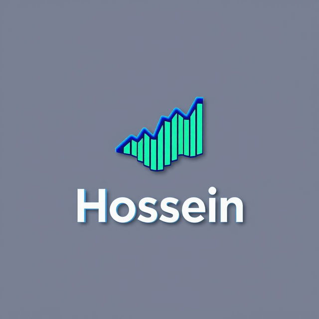 A 3D logo featuring the name 'Hossein' prominently displayed beneath it
