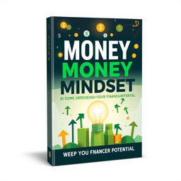 A visually engaging eBook cover design focused on the theme of 'Money Mindset'