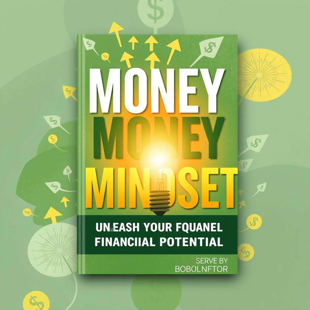 A visually engaging eBook cover design focused on the theme of 'Money Mindset'
