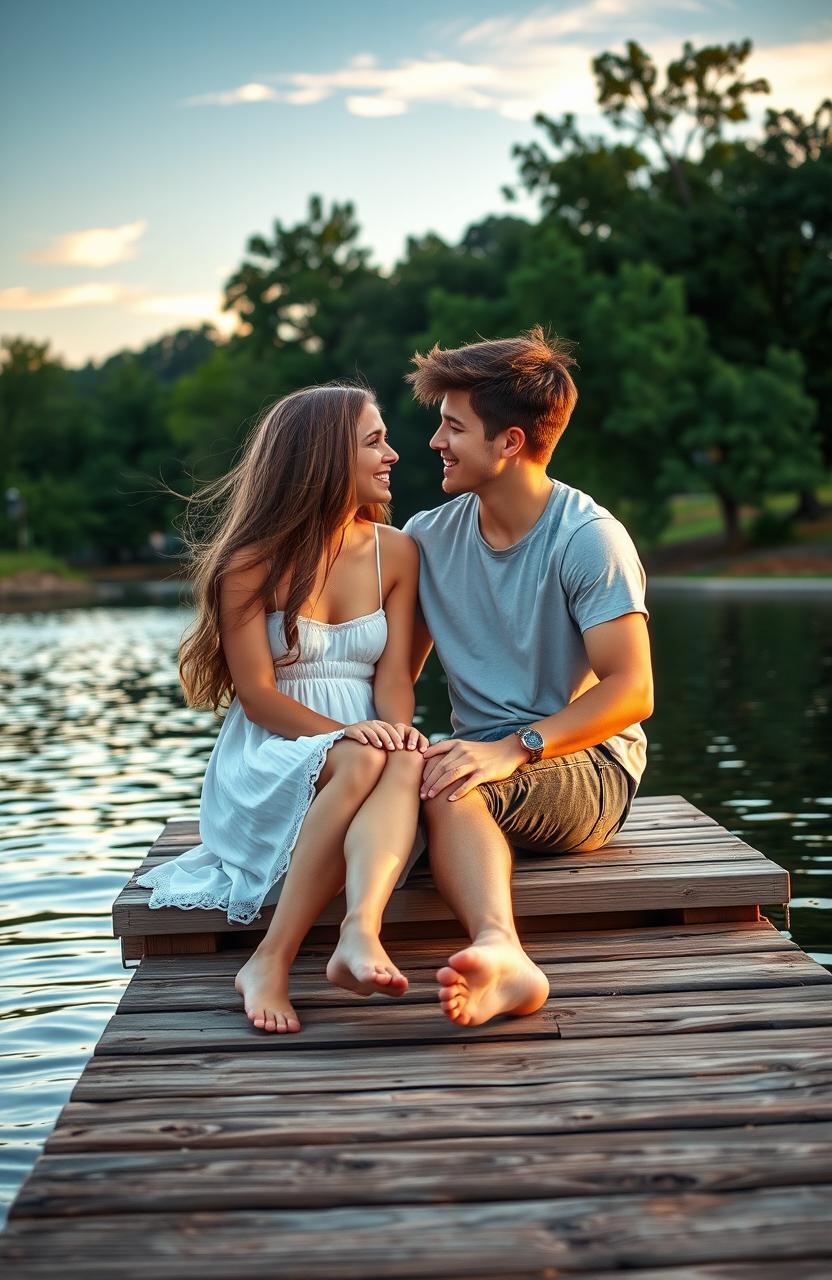 A captivating scene from a young adult romance novel titled 'Written Within Your Spirit'