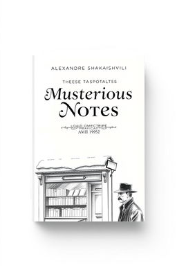 A minimalist book cover design featuring a white background