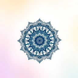 A stunning book cover design featuring an intricate mandala pattern