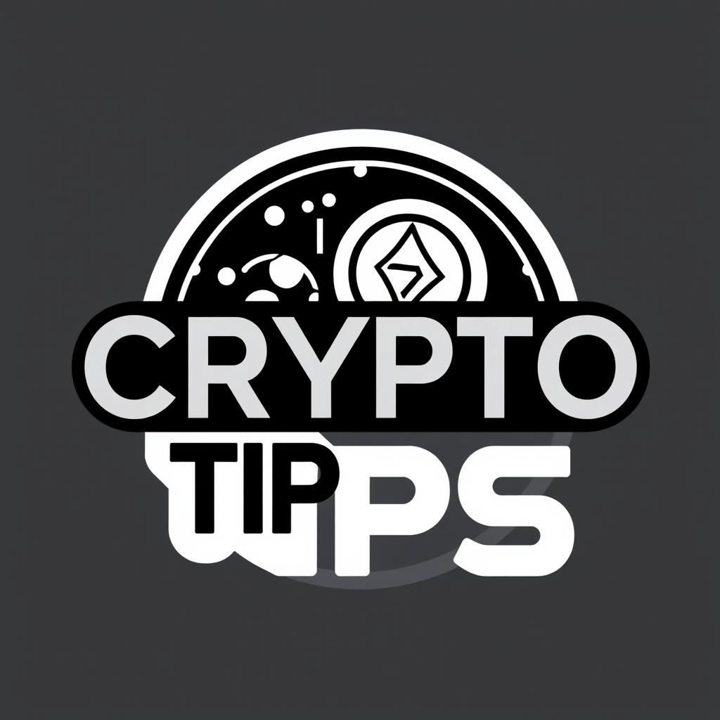 Sleek Crypto Tips Logo Design