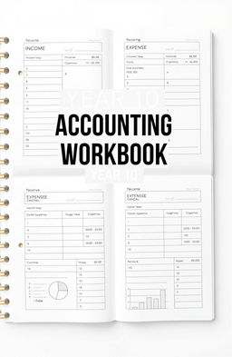 A simple, minimalistic accounting workbook designed for Year 10 students