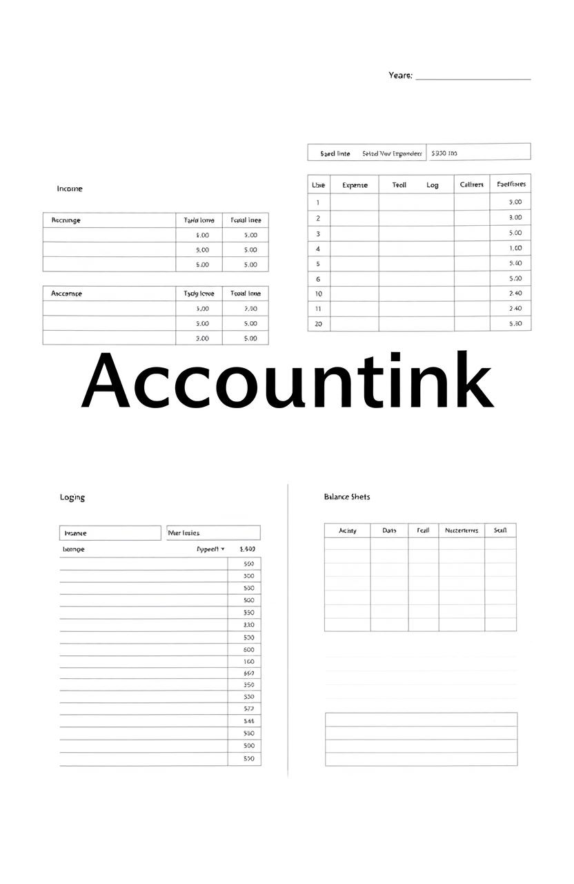 A simple minimalistic accounting workbook designed for Year 10 students
