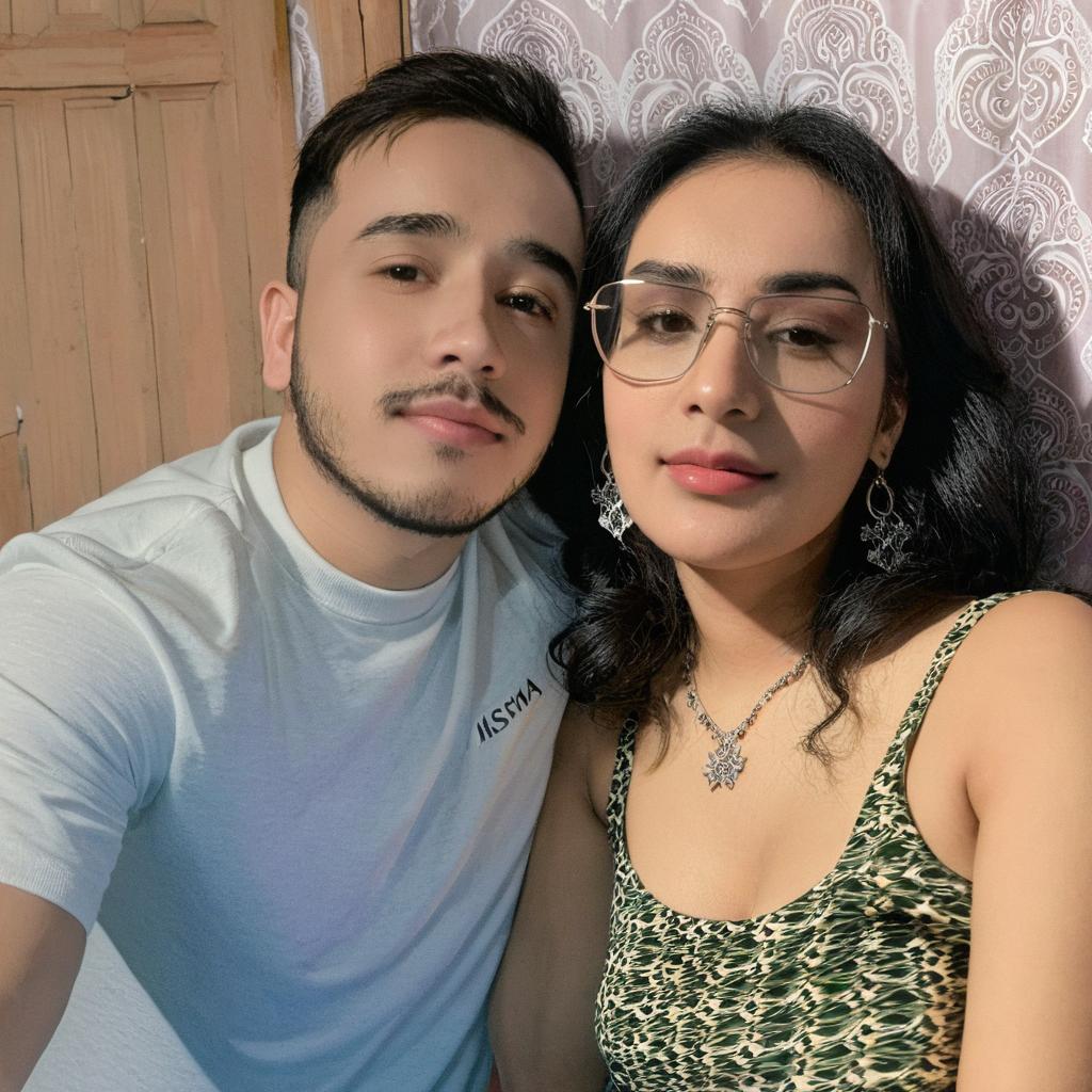 Estar juntos en la misma foto