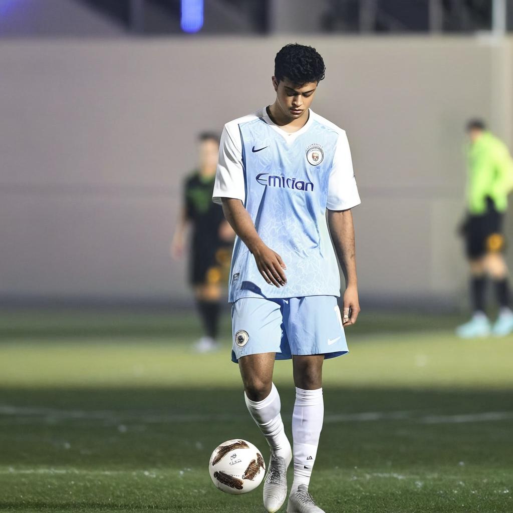 Put shadow around him and spotlight on the player